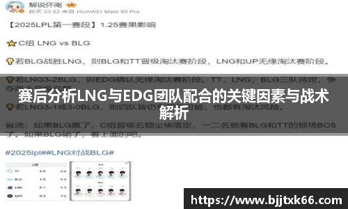 赛后分析LNG与EDG团队配合的关键因素与战术解析