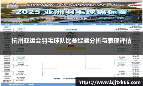 杭州亚运会羽毛球队比赛经验分析与表现评估