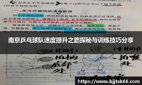 南京乒乓球队速度提升之路探秘与训练技巧分享